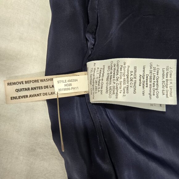 J.CREW CAMERON Academia Red Stewart Tartan Wool Hi-Rise Crop Pant Women Size 12. - Picture 13 of 17